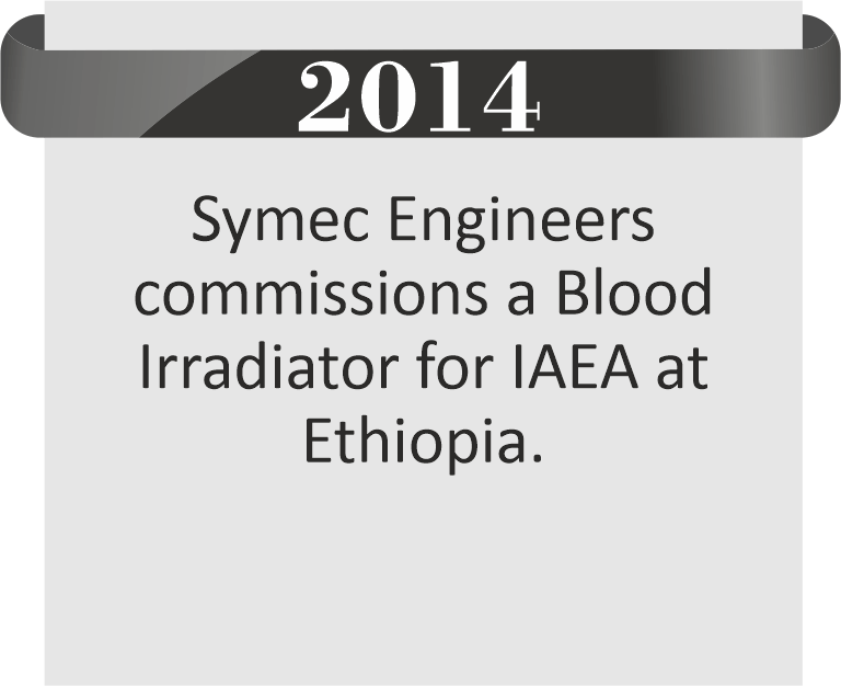 Blood Irradiator for IAEA at Ethiopia By Symec Engineers Pvt. Ltd.