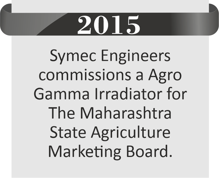 Agro Gamma Irradiator for Maharashtra State Agricultural Marketing Board (MSAMB)